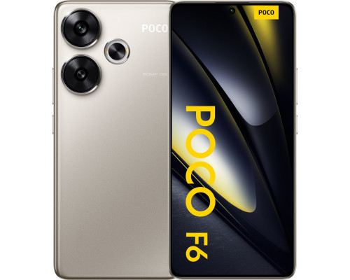 POCO F6 5G 12/512GB Titanium  (MZB0H9EEU)