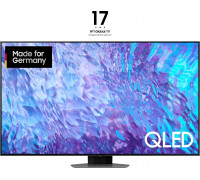 Samsung SAMSUNG GQ-55Q80C, QLED TV - 55 - silver, UltraHD/4K, SmartTV, WLAN, Bluetooth, HDR, FreeSync, 100Hz panel