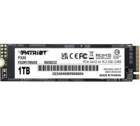 SSD 1TB SSD Patriot P320 1TB M.2 2280 PCI-E x4 Gen3 NVMe (P320P1TBM28)