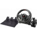 Subsonic SA5658, Steering wheel + Pedals + Joystick, PlayStation 4, Xbox One, Xbox One S, Xbox One X, Xbox Series S, Xbox Series X, D-pad, Options button, Share button, Wired, USB, Black
