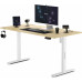 Gaming galds SENSE7 Nojo Sosna 140 cmx70 cm White Pine