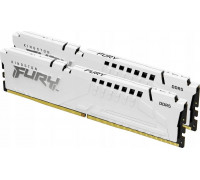 Kingston KINGSTON 32GB 6000MT/s DDR5 CL30 DIMM Kit of 2 FURY Beast White XMP