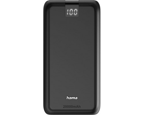 Hama Power Pack Performance 20 20000mAh Black