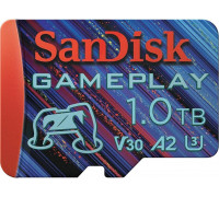 SD  SanDisk GamePlay MicroSDXC 1 TB Class 10 UHS-I/U3 A2 V30 (SDSQXAV-1T00-GN6XN)