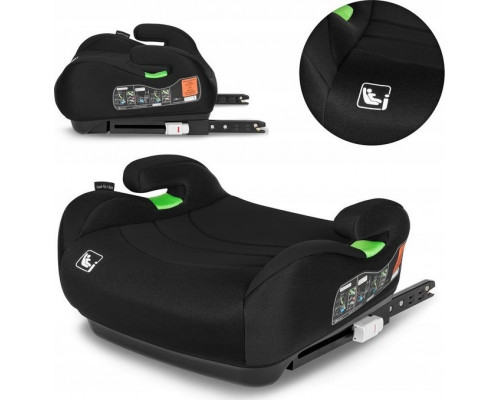 Lionelo Luuk Fix i-Size, 22-36kg, Black