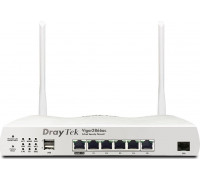 DrayTek Draytek Vigor 2866AX: Gfast Modem-Firewall router bezprzewodowy Gigabit Ethernet Dual-band (2.4 GHz/5 GHz) Szary