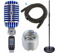 Shure dynamiczny wokalowy Shure SUPER 55 Deluxe w Pełnym zestawie