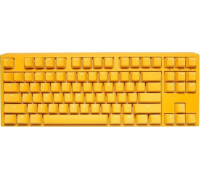 Ducky Ducky One 3 Yellow TKL Gaming Keyboard, RGB LED - MX-Silent-Red (US)