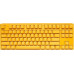 Ducky Ducky One 3 Yellow TKL Gaming Keyboard, RGB LED - MX-Silent-Red (US)