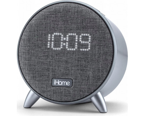 iHome Bluetooth + Budzik + Zegar + Ładowarka Usb + Lampka Nocna 5w1 Ihome / Ibt235