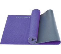 Toorx Jogas paklājs MAT-177 173x60x0,6 violets/ Pelēks