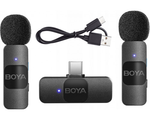 Boya Boya BY-V20 belaidis mikrofonas USB-C