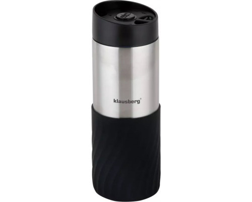 Klausberg THERMAL MUG 400ML STAL NIERDZEWNA 18/8 KLAUSBERG BLACK KB-7633