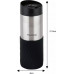 Klausberg THERMAL MUG 400ML STAL NIERDZEWNA 18/8 KLAUSBERG BLACK KB-7633 Klausberg THERMAL MUG 400ML STAL NIERDZEWNA 18/8 KLAUSBERG BLACK KB-7633