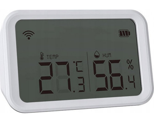 Neo Czujnik Temperatury i Wilgotności Zigbee HomeKit NEO NAS-TH02BH z wyświeltlaczem