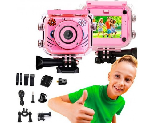 ExtraLink EXTRALINK ACTION PRO KIDS CAMERA H18 PINK