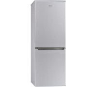 Candy Candy | Refrigerator | CHCS 514EX | Energy efficiency class E | Free standing | Combi | Height 151 cm | Fridge net capacity 138 L | Freezer net capacity 69 L | 40 dB | Stainless steel