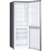 Candy Candy | Refrigerator | CHCS 514EX | Energy efficiency class E | Free standing | Combi | Height 151 cm | Fridge net capacity 138 L | Freezer net capacity 69 L | 40 dB | Stainless steel