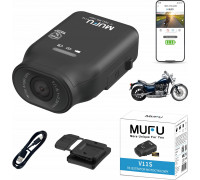 MUFU WIDEOREJESTRATOR MOTOCYKLOWY MUFU MOTOCAM V11S FULLHD 7H KAMERA NA MOTOCYKL