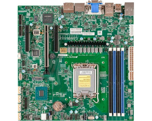 SuperMicro Supermicro Mainboard X13SAZ-F-B micro-ATX Single Sockel 1700 DDR5-only Bulk