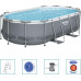 Bestway Bestway Owalny swimming pool ground Power Steel, 427x250x100 cm