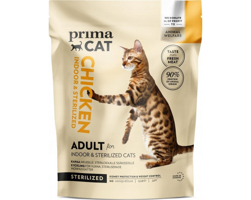 Prima PRIMACAT CHICKEN STERILIZED ADULT 1.4KG