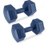 Spokey Set of hexagonal dumbbells Spokey MONSTER 2x 4 kg