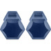 Spokey Set of hexagonal dumbbells Spokey MONSTER 2x 4 kg