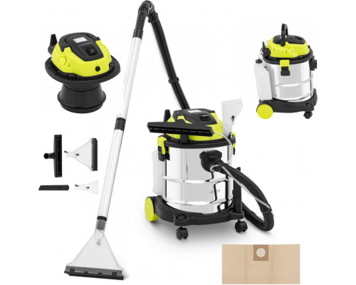 Ulsonix Odkurzacz do dywanów i tapicerki na mokro i sucho 1200 W 20 l Odkurzacz do dywanów i tapicerki na mokro i sucho 1200 W 20 l