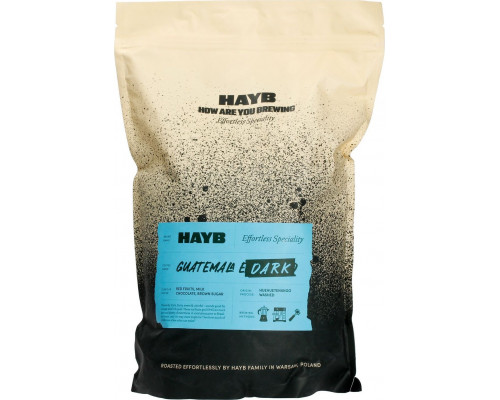 HAYB Guatemala Espresso Dark 1 kg