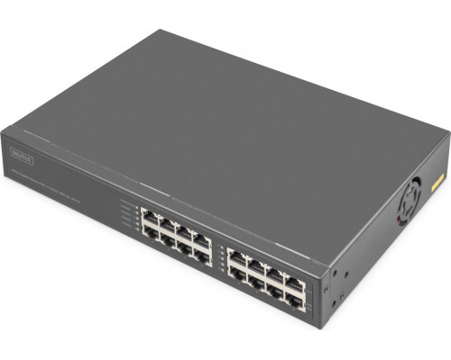 Switch Digitus Switch 8-Port Gigabitgabit PoE + Injektor 250W schw