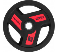 inSPORTline Olympice load rubberized Herk 25kg 50mm - 9198