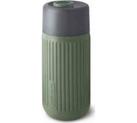 Black & Blum Mug traveler szklany, olive / Black+Blum Black & Blum Mug traveler szklany, olive / Black+Blum