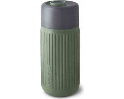 Black & Blum Mug traveler szklany, olive / Black+Blum