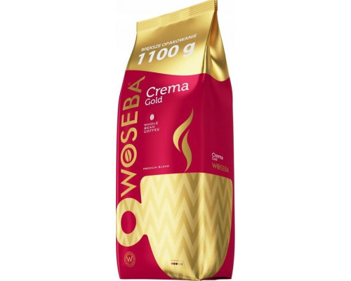 Woseba Kawa WOSEBA Premium CREMA GOLD, ziarnista, 1100g