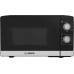Microwave Triton Bosch Serie 2 FFL020MS2 kuchenka mikrofalowa Blat Mikrofalówka Solo 20 l 800 W Black, Stal nierdzewna