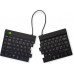 R-GO Tools R-Go Tools Ergonomiczna R-Go Split Break klawiatura, z oprogramowaniem do robienia przerw, QWERTY (NORDIC), Bluetooth, czarna