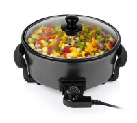 Tristar | Multifunctional grill pan XL | | Diameter 30 cm | grill | 1500 W | Lid included | Fixed handle | Black (PZ-9135)