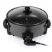 Tristar | Multifunctional grill pan XL | | Diameter 30 cm | grill | 1500 W | Lid included | Fixed handle | Black (PZ-9135)