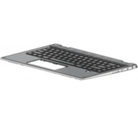 HP HP L53785-DH1, Housing base + keyboard, Nordic, Keyboard backlit, HP, Pavilion x360 14-dh