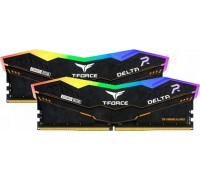 TeamGroup Team Group DDR5 32GB - 6400 - CL - 40 - Dual-Kit - DIMM - FF5D532G6400HC40BDC01, Delta TUF RGB, XMP, black