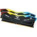 TeamGroup Team Group DDR5 32GB - 6400 - CL - 40 - Dual-Kit - DIMM - FF5D532G6400HC40BDC01, Delta TUF RGB, XMP, black