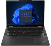 Laptop Lenovo Lenovo | ThinkPad X13 2-in-1 | Black | 13.3 " | IPS | Touchscreen | WUXGA | 1920 x 1200 pixels | Anti-glare | Intel Core i7 | ULT7-155U | 32 GB | Soldered LPDDR5x | SSD 1000 GB | Intel Graphics | Windows 11 Pro | 802.11ax | Bluetooth ve