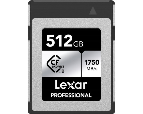 SD  Lexar Professional Silver CFexpress 512 GB  (LCXEXSL512G-RNENG)