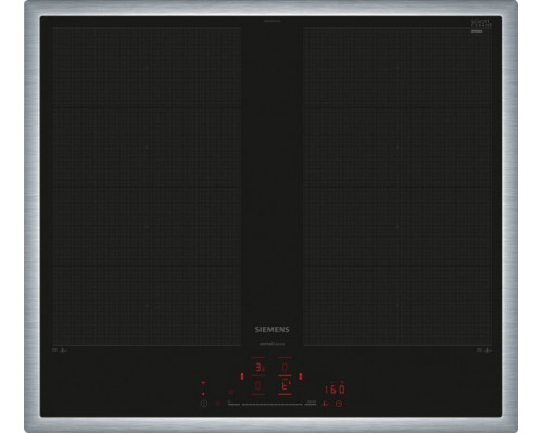 Siemens Siemens EX645HXC1E iQ700, independent hob (black/stainless steel, 60 cm, Home Connect)