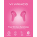 Vivanco Vivanco wireless headset Fresh Pair BT, pink (60631)