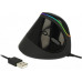 Delock MAUS ergonomisch vertikal optisch 5-Tasten Rechtshander USB-A Delock RGB Touch