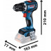 Bosch Bosch cordless drill GSR 18V-90 C Professional, 18V (blue/black, 2x Li-Ion battery ProCORE18V 4.0Ah, Bluetooth module, in L-BOXX)