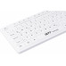 Gett GETT GCQ CleanType Easy Protect Silikonowa klawiatura z obudową z tworzywa sztucznego NUM-Block 105 Tasten IP68 USB Farbe: biały Layout: US