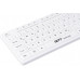 Gett GETT GCQ CleanType Easy Protect Silikonowa klawiatura z obudową z tworzywa sztucznego NUM-Block 105 Tasten IP68 USB Farbe: biały Layout: US